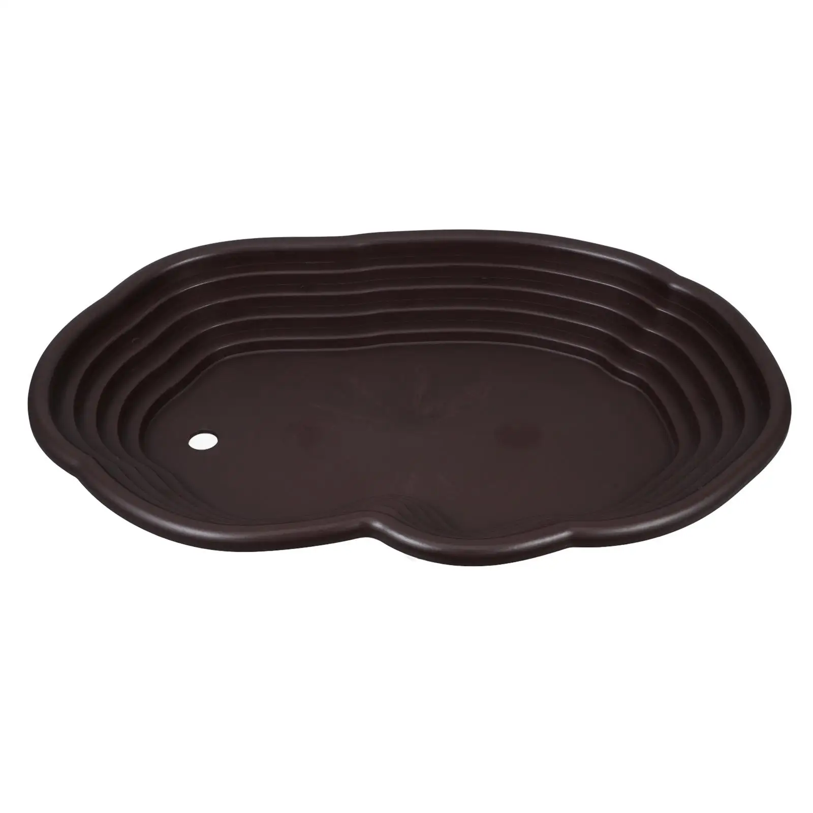 

Large Reptile Pool Bathing Tub Turtle Frog Water Dish Ramp Basking Platform Terrarium Equipment ABS Durability
