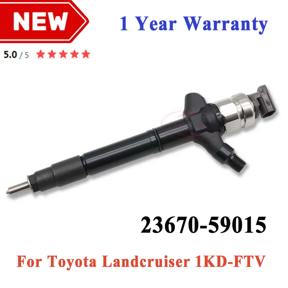 Diesel Engine Injector 2367059015 23670-51040 Fuel Nozzle 23670-51041 23670-59015 For TOYOTA LAND CRUISER 1VD-FTV