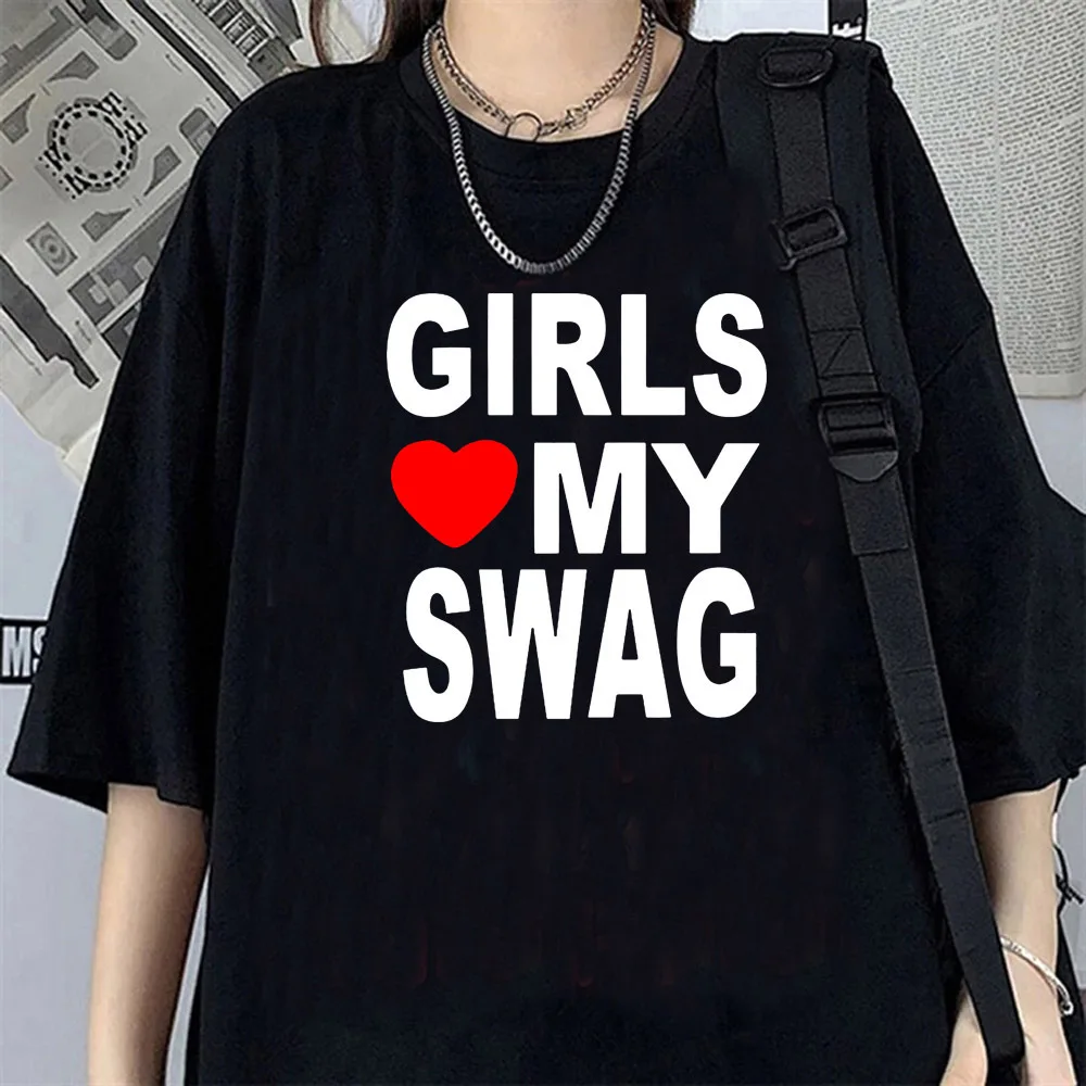 i Love My Boyfriend top tees teen hip hop 80s harajuku  women Retro Punk top tees Breathable Digital Classic 2000s 80s