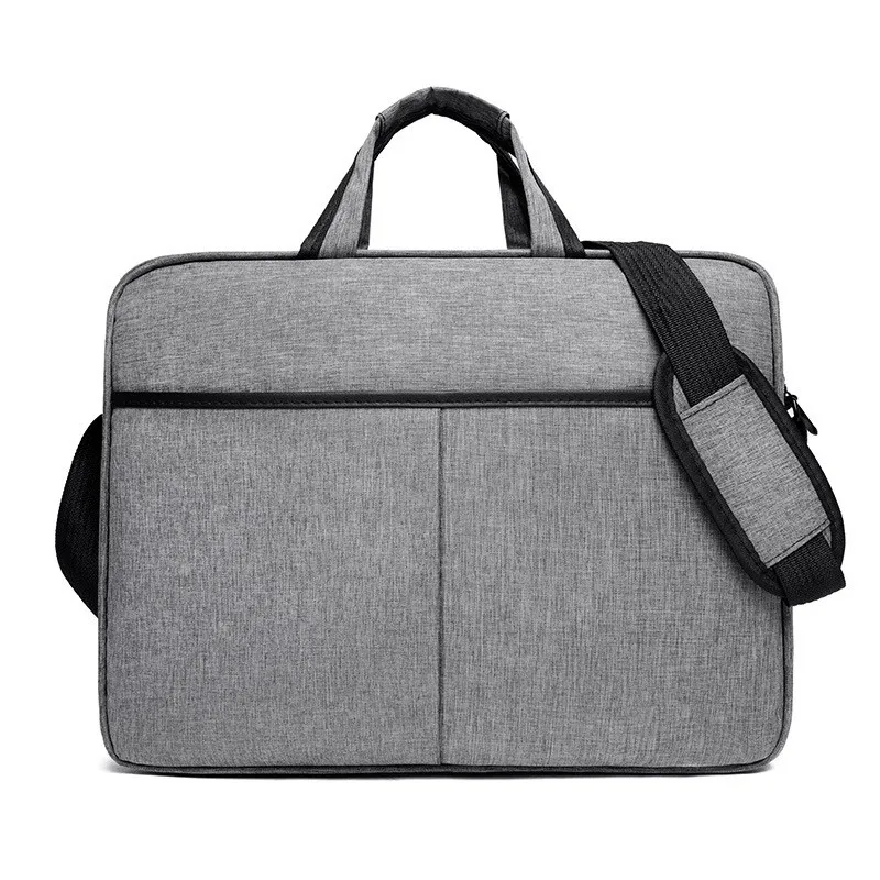 

15.6-Inch Simple Portable One Shoulder Business Document Laptop Bag