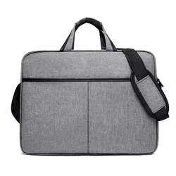 Bolsa portátil Simple de 15,6 pulgadas para documentos de negocios