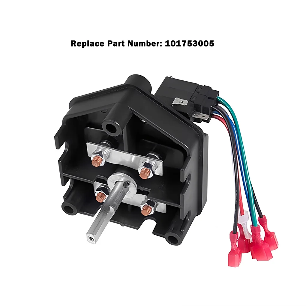 

Durable Golf Cart Heavy Duty Forward Reverse Switch with Shift Handle 101753005 For Club Car Powerdrive 48V Electric 1996-Up