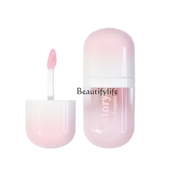 

Clear Flowing Light Lip Lacquer Water Light Female Lipstick Gloss Glass Summer Moisturizing Gloss