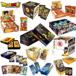 2022 New Anime Dragon Ball Z Card Black Box Collection Edition 3D Stereo Card Supernatural Battle Son Goku Card TCG Holiday Gift