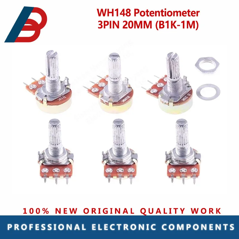 5Pcs WH148 3PIN 20M…