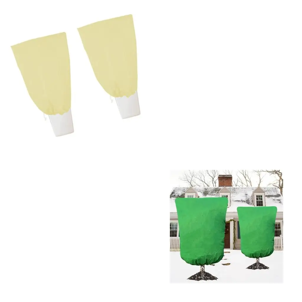 

This durable non-woven tree-shaped protective cover has a warming function