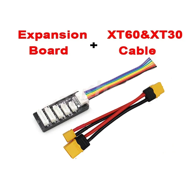 1PC 2-6S Balance Expansion board JST-XH adapter Q6 Q8 D6 PRO V6 UNA6 LiPo Battery Charger Charging Adapter for RC Lipo battery