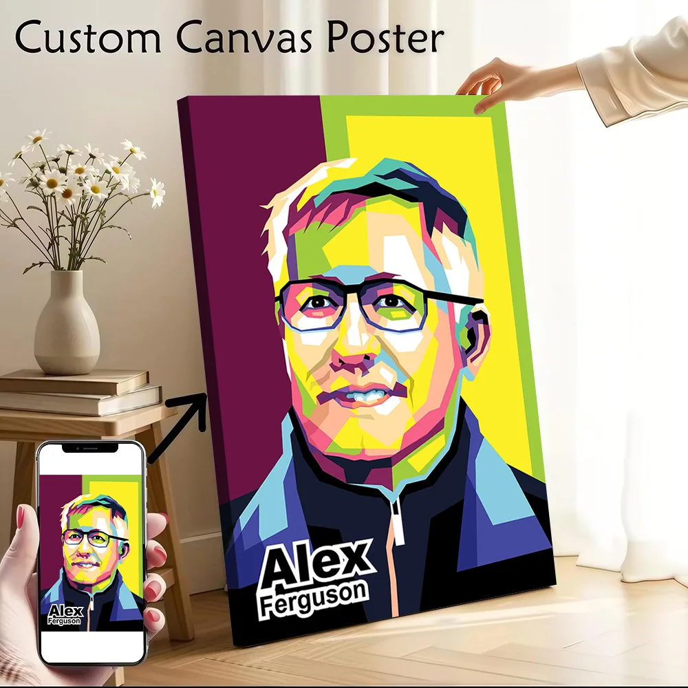 Fergie Poster Canvas Wall Art Personalized Print Modern Painting Perfect Gift for Decoration Living Room Decorating Interior