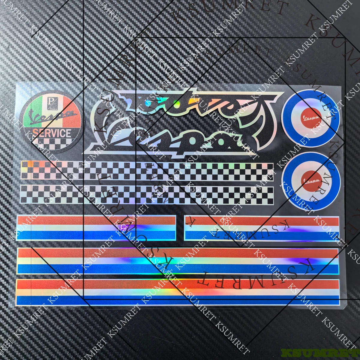 

Laser For Vespa Stickers Motorcycle Decal