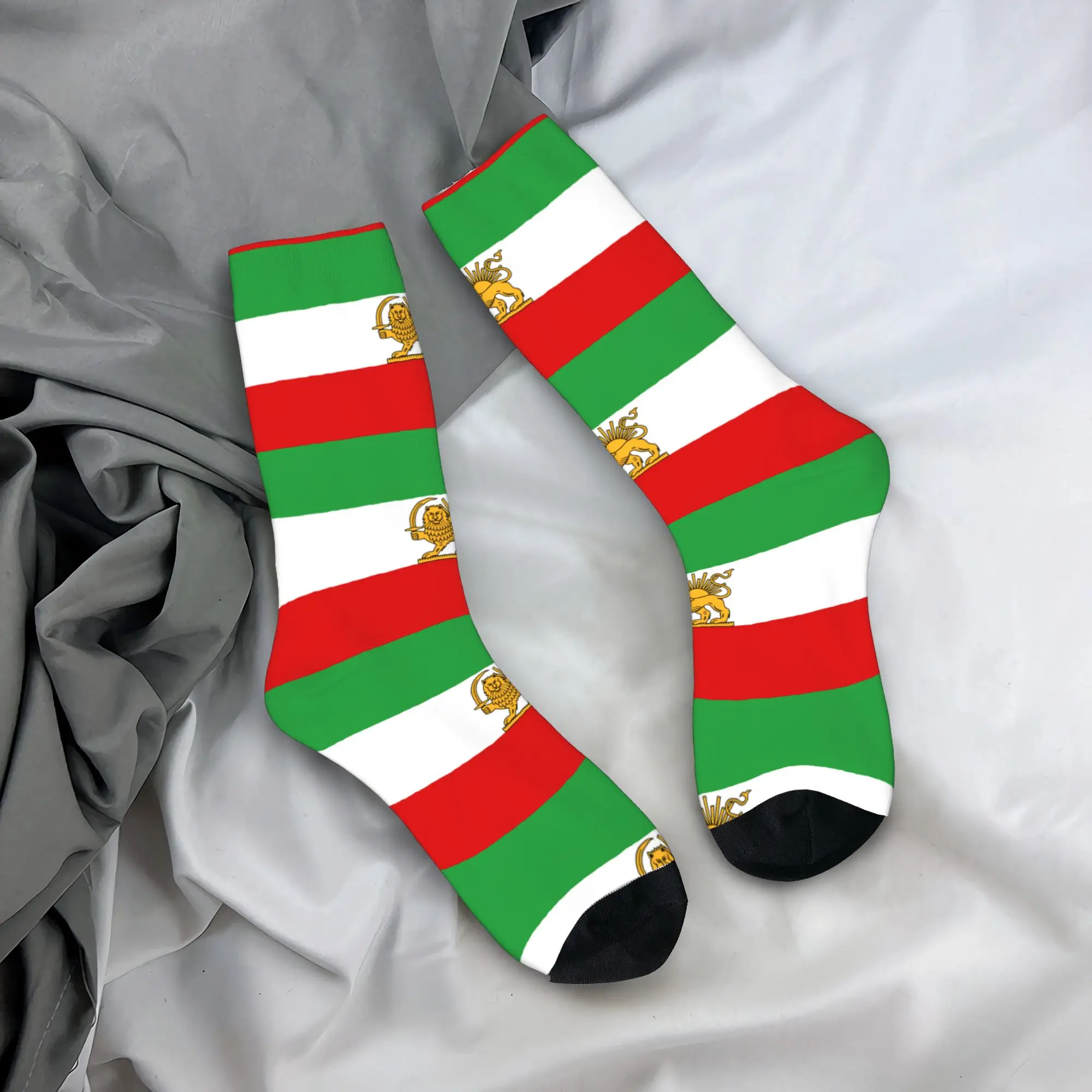 

Flag of Iran (3) Stockings Unisex Men Socks Quality Funny Socks Winter Outdoor Anti Sweat Custom Socks Gift Idea