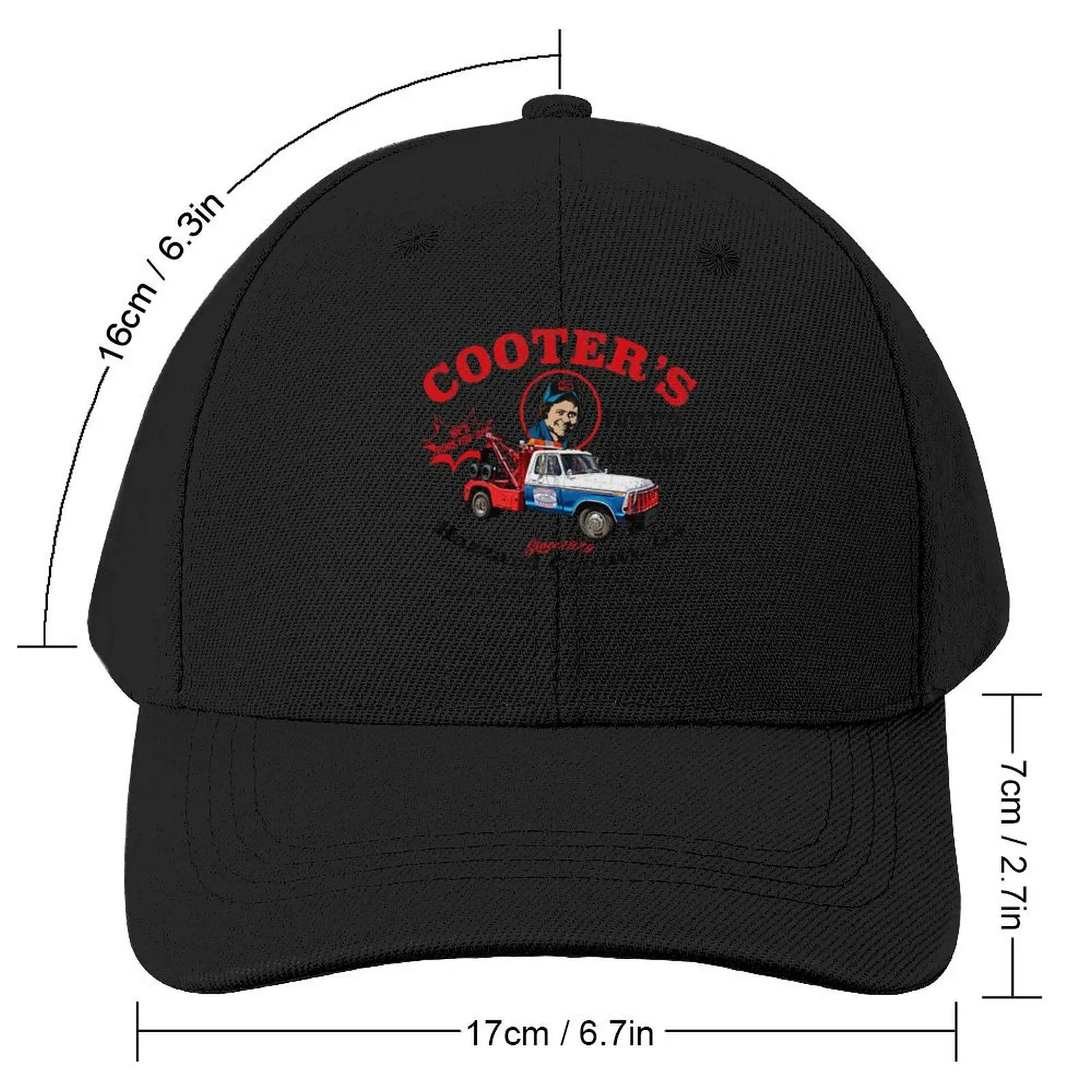 Cooter's Towing Worn Hazzard County Baseball Cap Golf Hat Sun Hat For Children Golf Cap Men Luxury Brand Women's