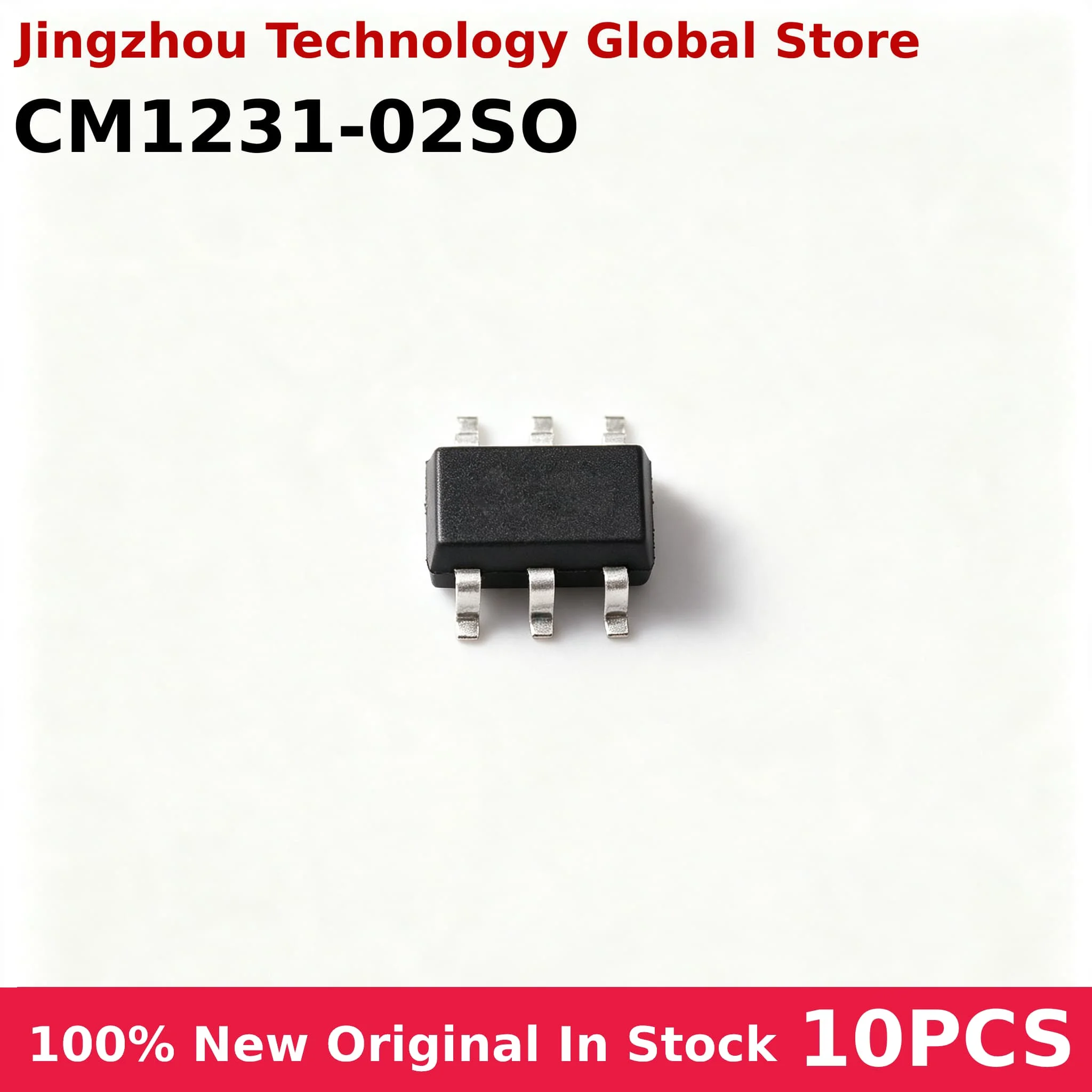 100% New 10PCS CM1231-02SO D312 sot23-6 Chip Wholesale