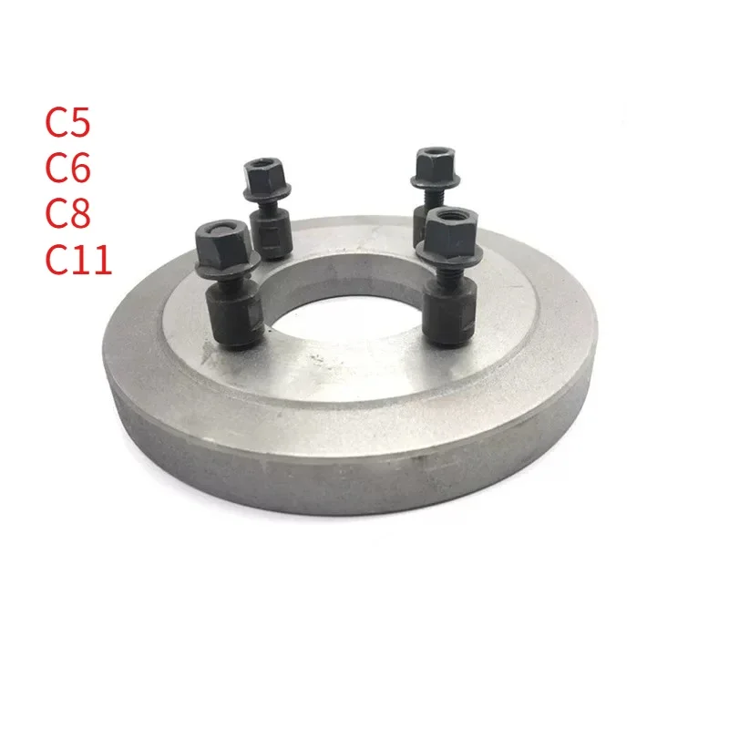 6140 6150 Lathe C5 C6 C8 C11 Flange Plate C type Connecting Plate Chuck Connecting Transition Plate