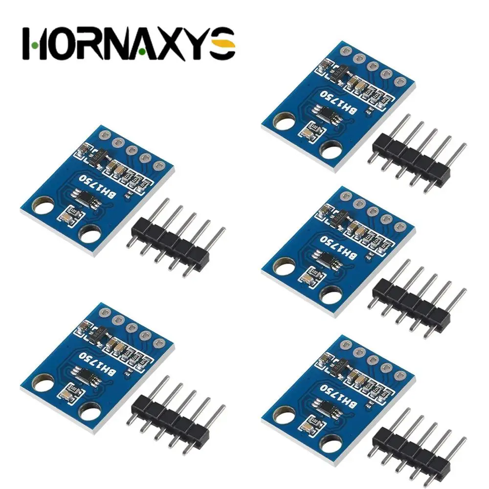 5/10PCS GY-302 BH1750 BH1750FVI light intensity illumination module 3V-5V