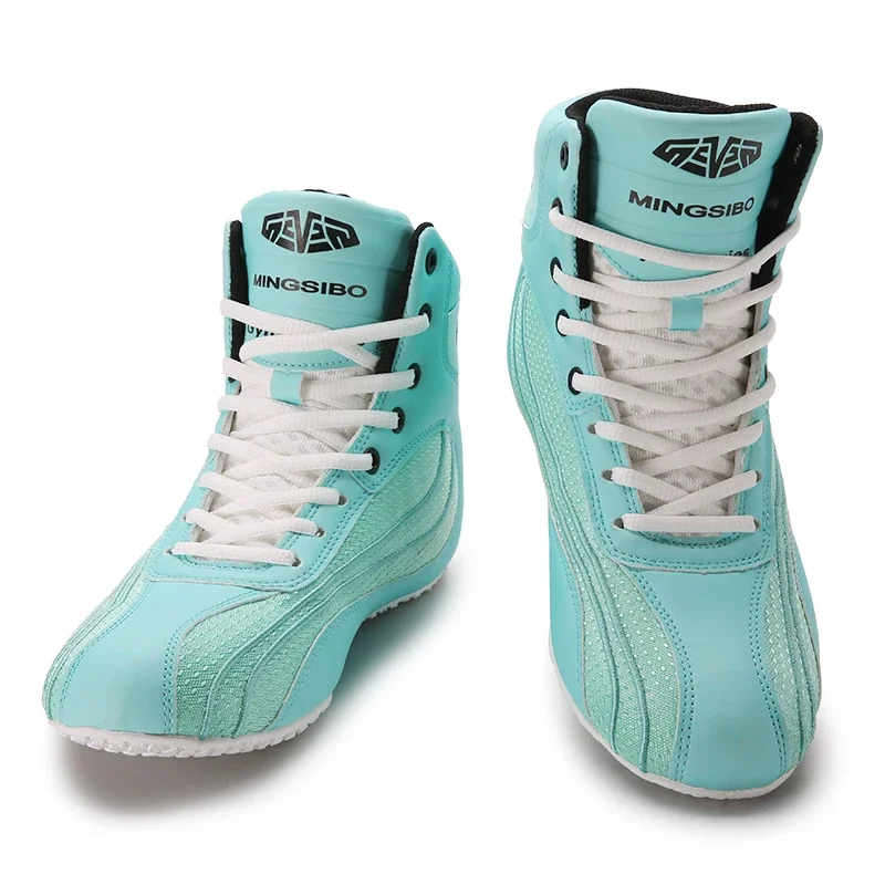 

2026 Professional Wrestling Shoes Men Non Slip Wrestling Anti Slip Training Gym Shoes