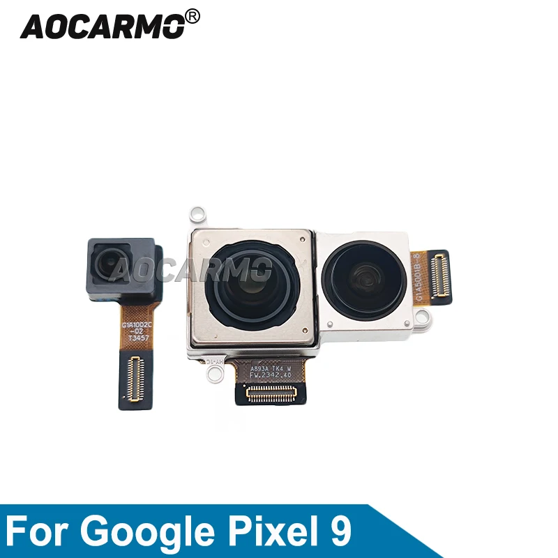 

Aocarmo для Google Pixel 9, широкая задняя большая камера + гибкий кабель для передней камеры, запасные части
