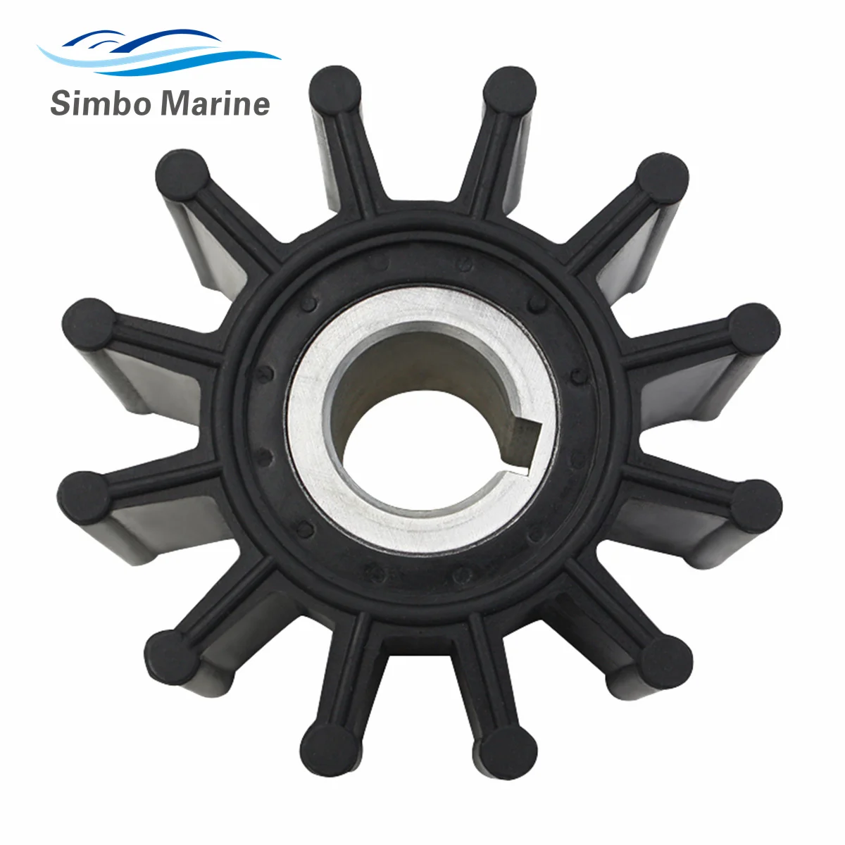 Flexible Water Pump Impeller For Sherwood 10615K OBERDPRFER 8922 DJ 08-21-1201