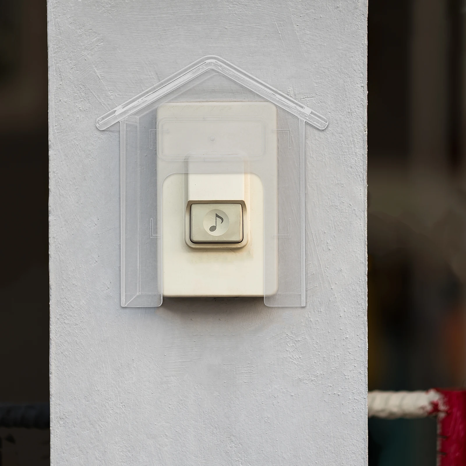 

Doorbell Waterproof Cover Weather Shield Guards Rain Protection Rainproof Shell Not Disturb for Outdoor Use