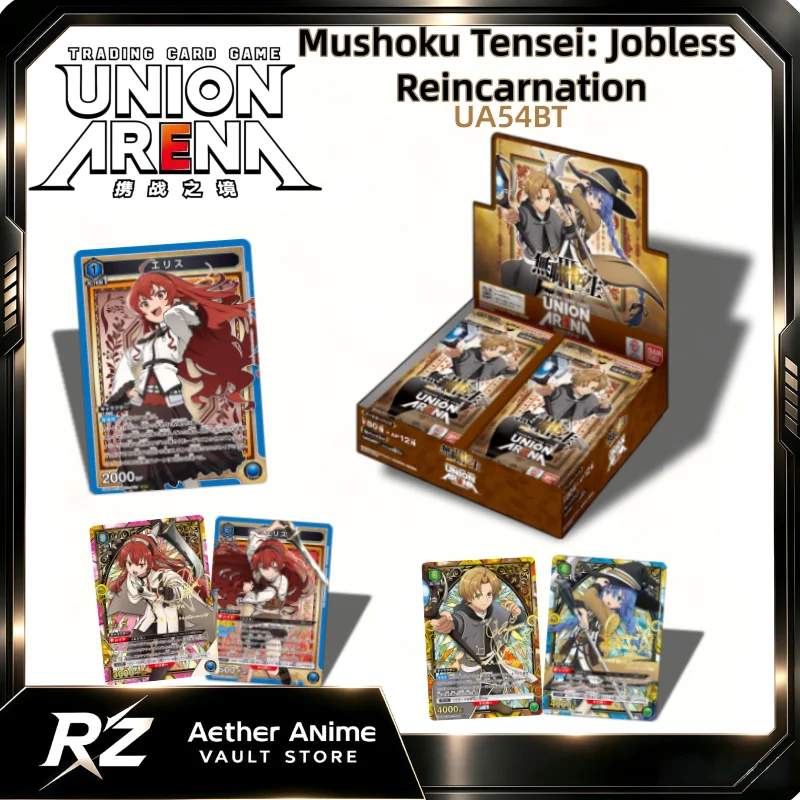 Mushoku Tensei: Jobless Reincarnation Collectible Card Rudeus Greyrat Card Anime Merch Trendy Toy UA54BT Sealed Whole Box