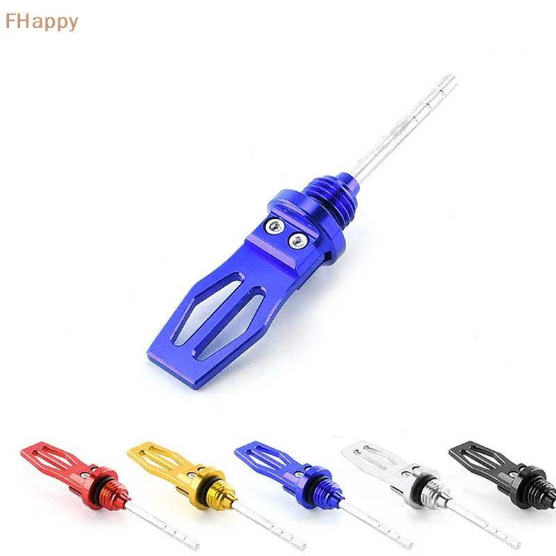 

1Pc Motorcycle Engine Oil Level Dipstick Motorcycle Part Modification CNC Precision Machining Al Alloy Machine Oil Dipstick