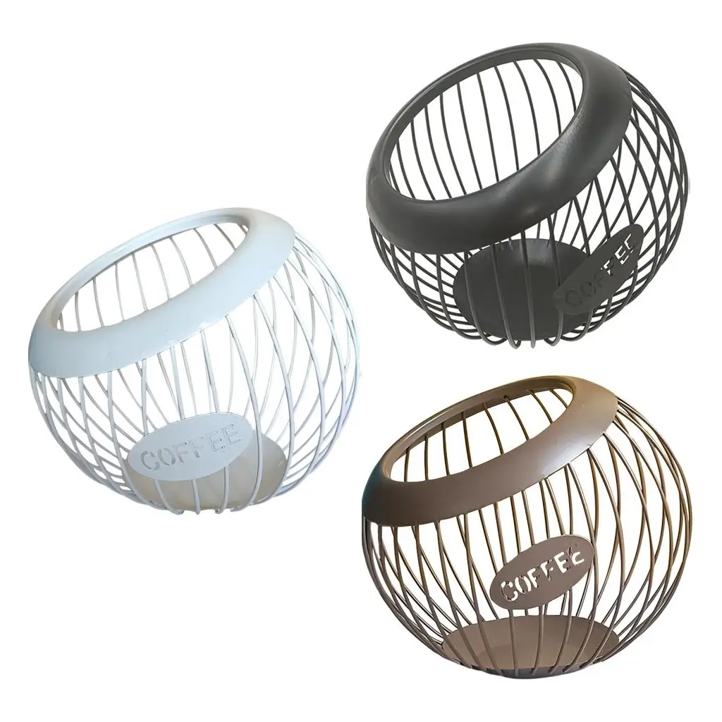 Nest Shape Storage Basket Expresso Coffee Cup Espresso Holder Holder Large Capacity Organizer, Easy to Access