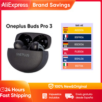 Hot OnePlus Buds Pro 3 E512A, TWS AI Clear Earphone, Google Fast Pair, For OnePlus 12 Nord 4 Global Original New Sealed Earbuds