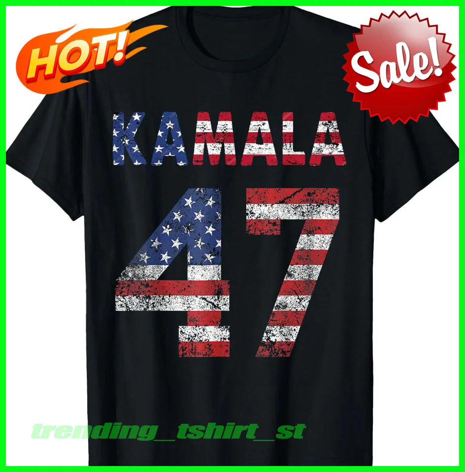 Kamala Harris 47 th President USA America 2024 Election T-Shirt S-5XL