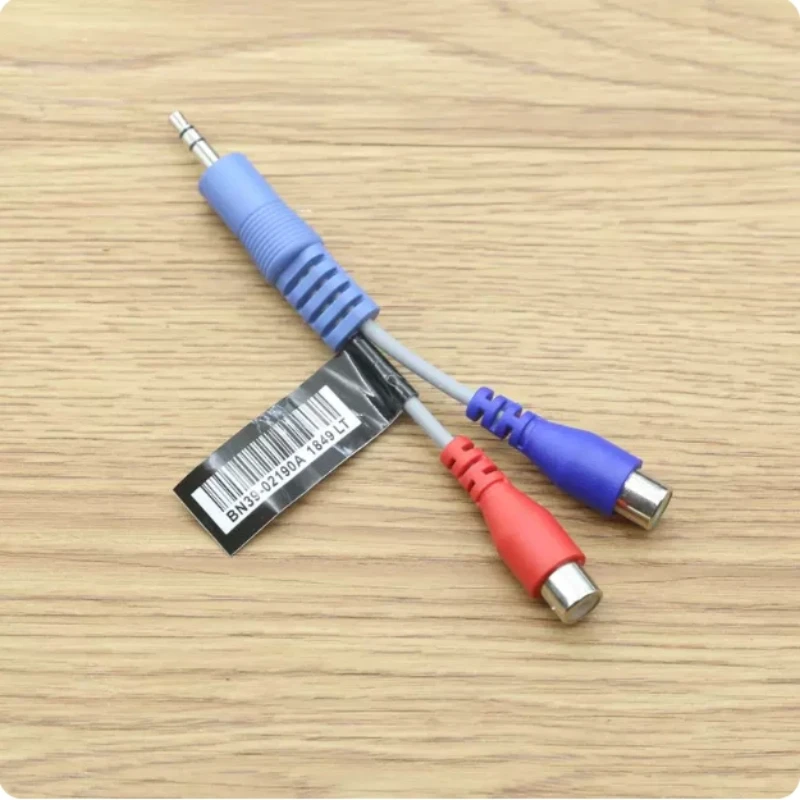2pcs 3.5mm Male To Dual RCA Female Audio Splitter Cable 1 To 2 AV Audio Converter Cord