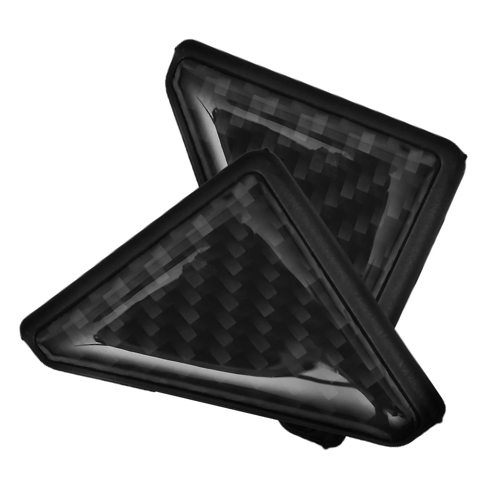 

2 Pcs Carbon Fiber Car Door Protector Black Anti Collision Edge Guards Strip Sticker For Cars Door Corner Bumper Decor