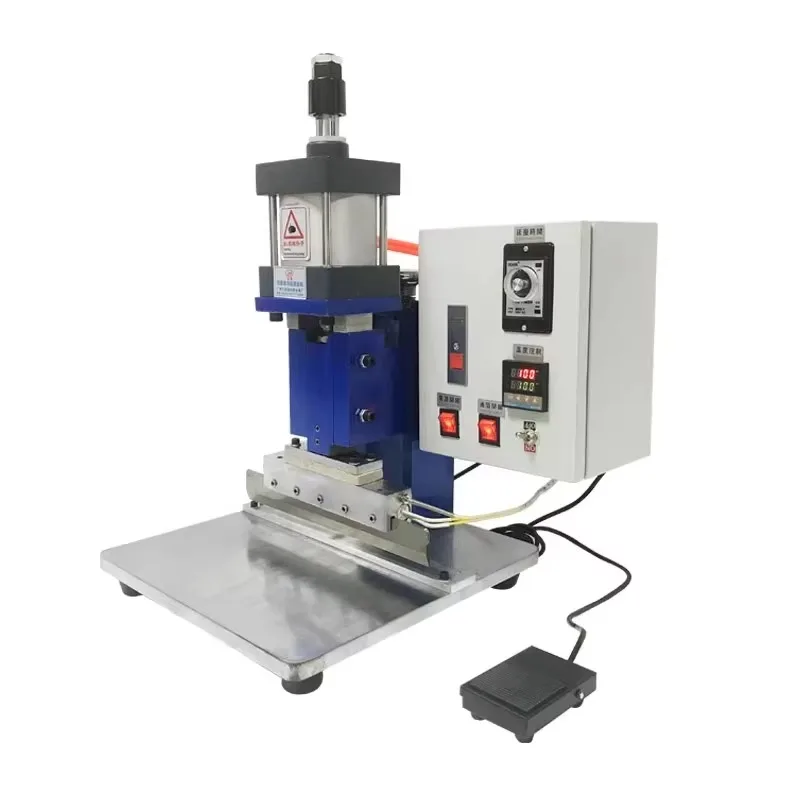 Pneumatic Leather Creaser Machine Non-toxic Material Quality Craftsmanship for Production Machinery Line