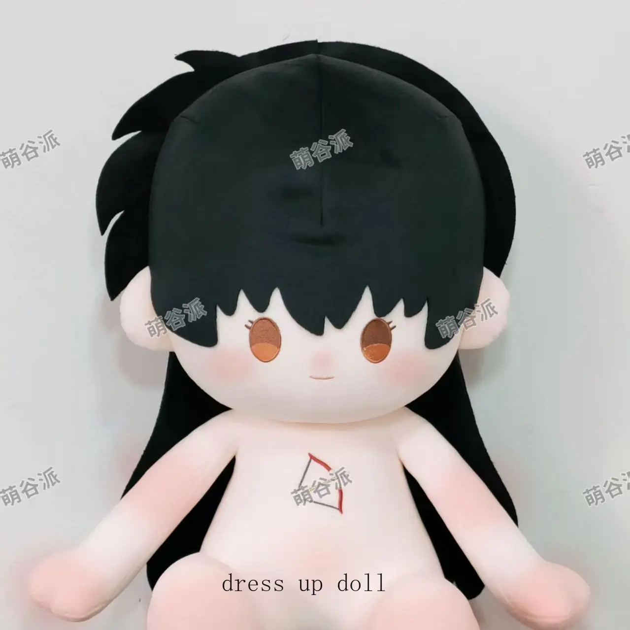40CM  Naraku Inuyasha Attribute Anime Girl Doll Body Original Game Large Sitting Posture Figures Pillow Plush Stuffed Toys