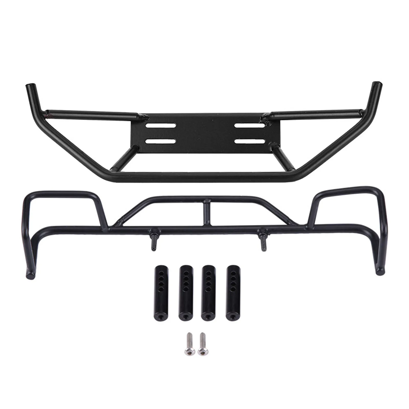 Model Vehicle Accessory Metal Front Rear Bumper for TF2 / TF1 1/10 Scale RC Crawler Car RC Bumper RC Front Bumper RC Rear Bumper