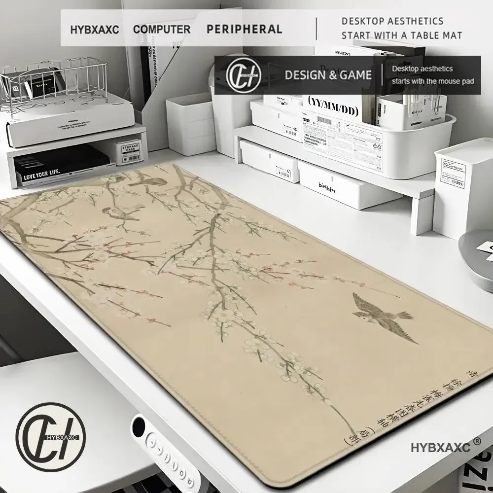 Chinese Style Ink Painting Mouse Pad Gaming XL Computer New Home Mousepad XXL Playmat Computer Desktop Mouse Pad Mouse Mat