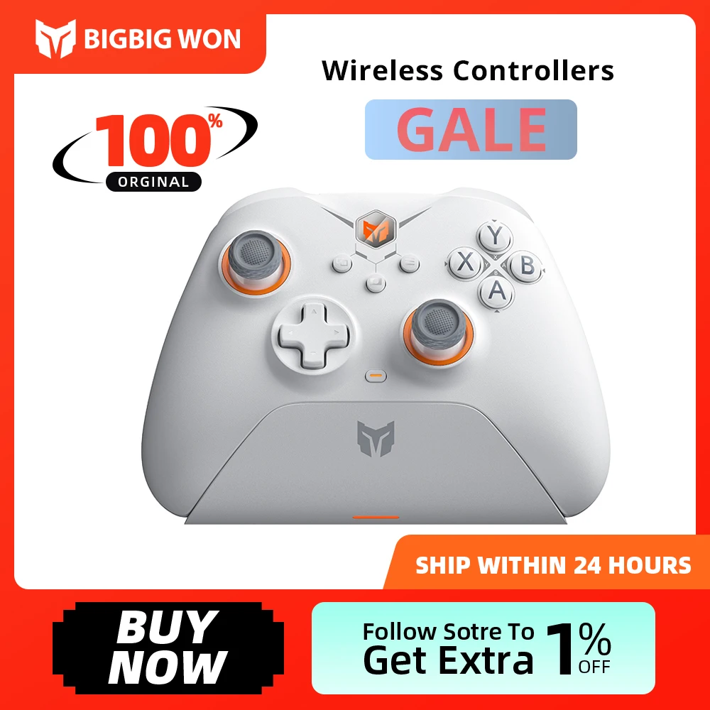 Bigbig Won Gale Wireless Bluetooth Gaming Controllers for Switch FPS E-sports