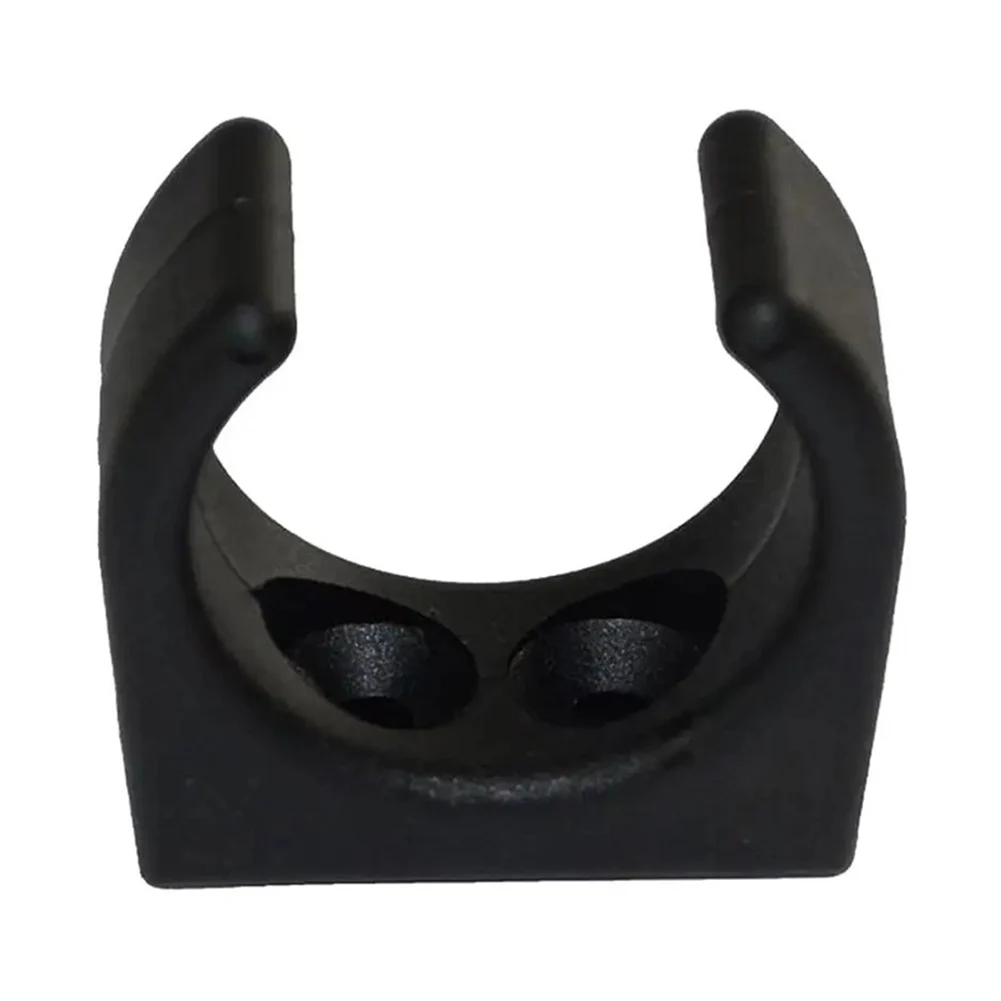 Sturdy Nylon Boat Hook Storage Clip Fits 1 1/4 Inch Poles Rod Holder Ladder Gaff Mount for Fishing For Boats Marine