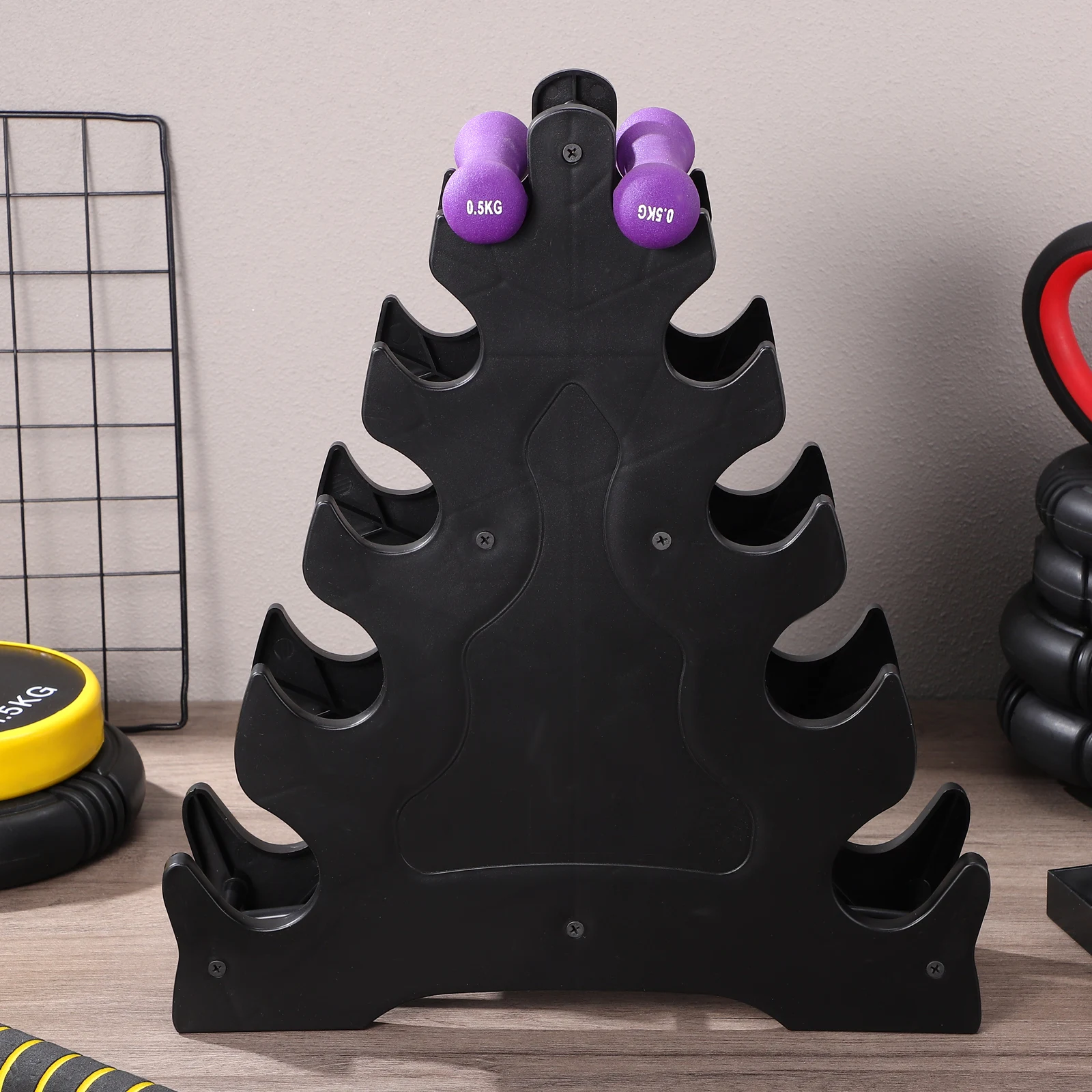 

Dumbbell Rack Dumbbells Brackets Dumbell Stand Weight for Home Gym Tree Display Dumbells