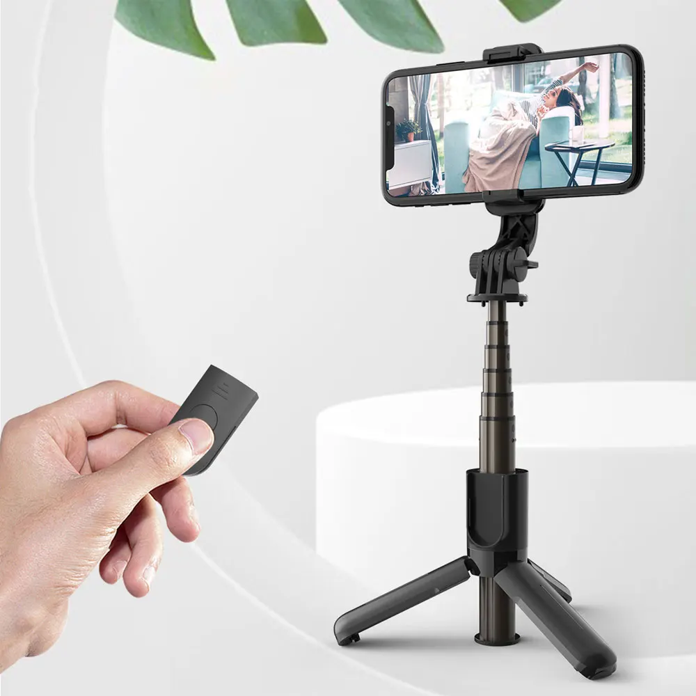 

Bluetooth Selfie Stick for Moble Phone Remote Control for Tiktok Live Streaming Accessories Portable Phone Tripod