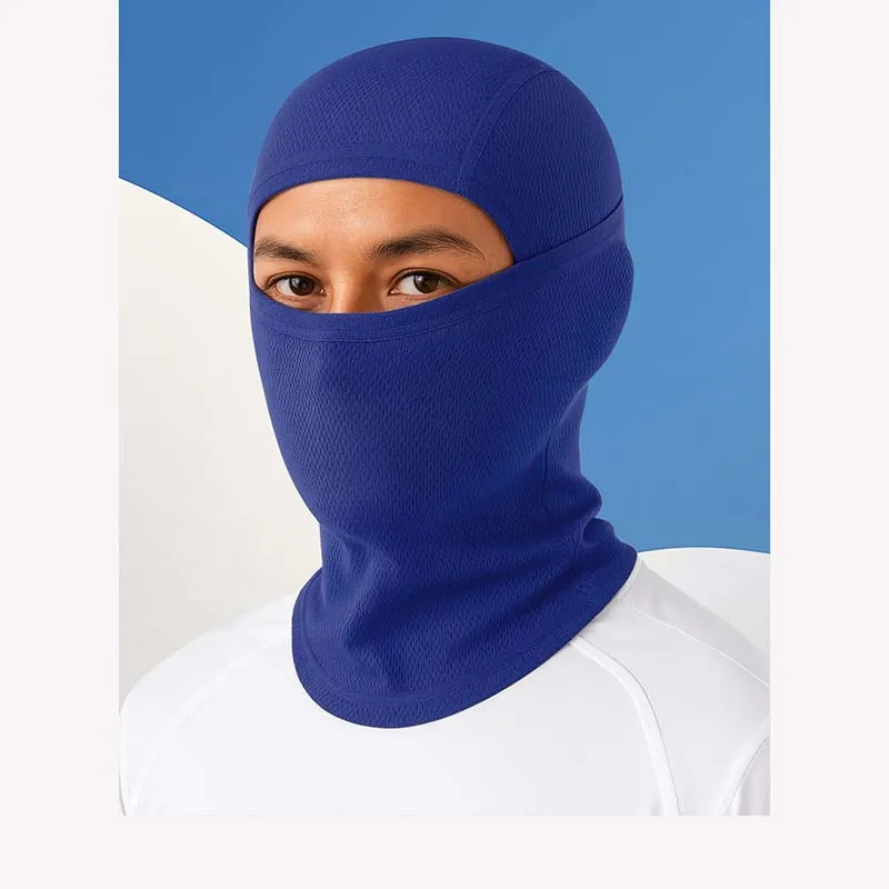 

Summer Cycling Sun Protection Mask Neck Protection Breathable Mesh Multi-functional Motorcycle Head Cover Running Sports Sweat A