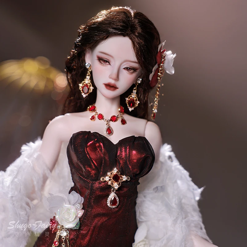 

New Authentic Delphine Action Figure Fishtail Skirt Evening Dress Doll Bjd1/4 Movable Humanoid Doll Fashion Queen Style Doll