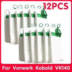 Sacos de pó compatíveis para vorwerk kobold vk140, vk150 sacos de filtro filtros de proteção peças de reposição saco aspirador pó