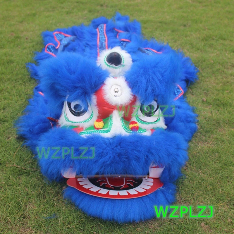 Classic Lion 14 inch WZPLZJ  Dance Costume  5-12 Age Kid Child Sport Entertainment Toy Party Game Cartoon Stage Props Parade