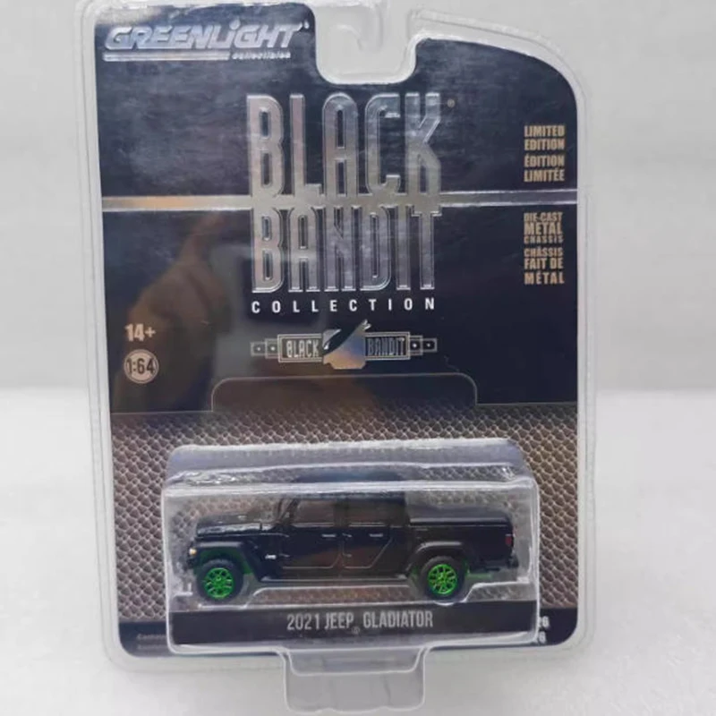 

GreenLight 1:64 Scale 2021 Gladiator Green Machine Alloy Car Model Collection Display Ornament Toy Gift