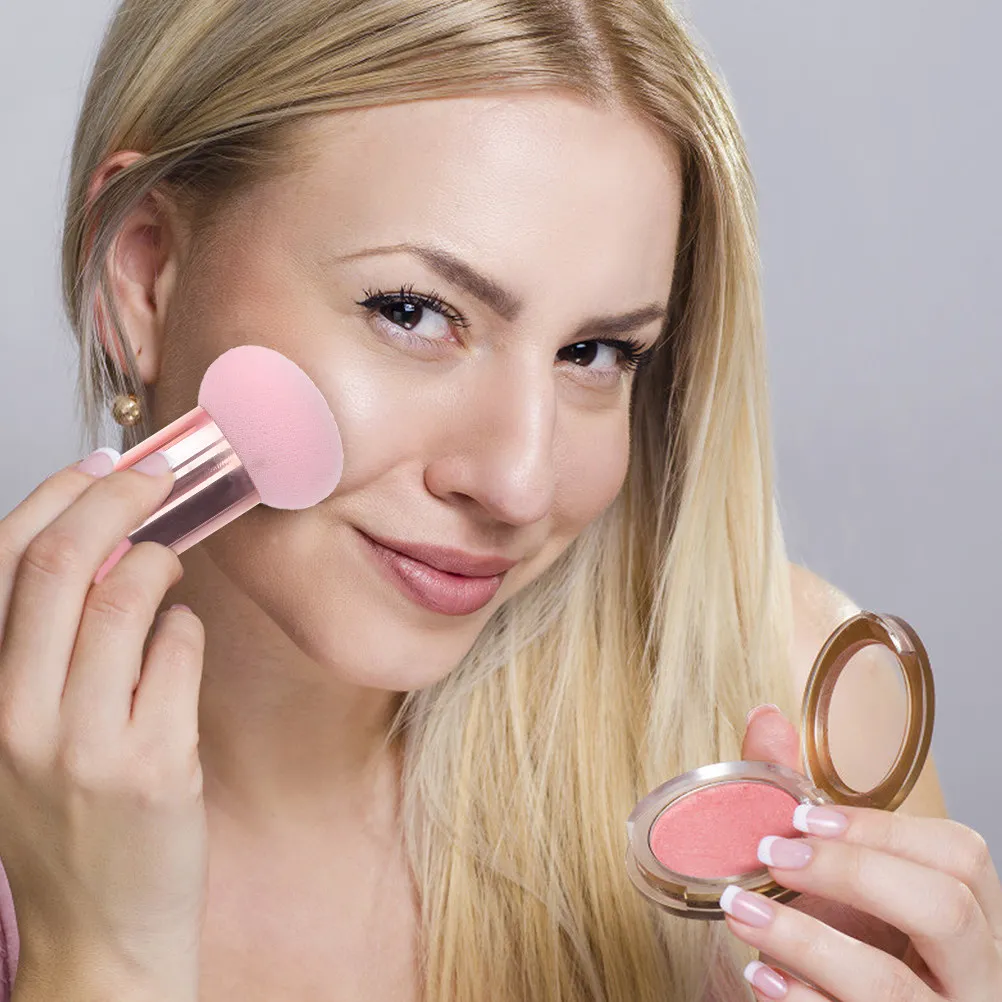 

2 комплекта спонжей-карандашей для макияжа с ручкой, для тонального крема, румян, хайлайтера, мягкие, долговечные, многофункциональные