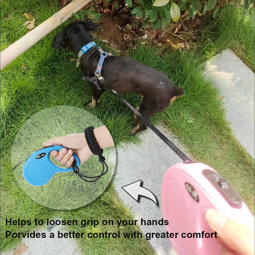 Dog Leash Hand Free Wrist Safety Strap For Small Big Dogs Ac