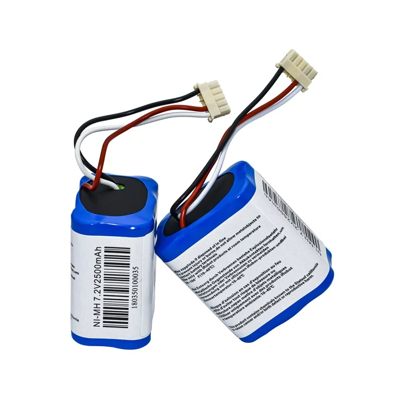 Batteria originale 7.2V 2500mAh per iRobot Roomba Braava 380 380T Mint 5200c ni-mh 2500mAh 2.5Ah 7.2v batteria ricaricabile 1 pz
