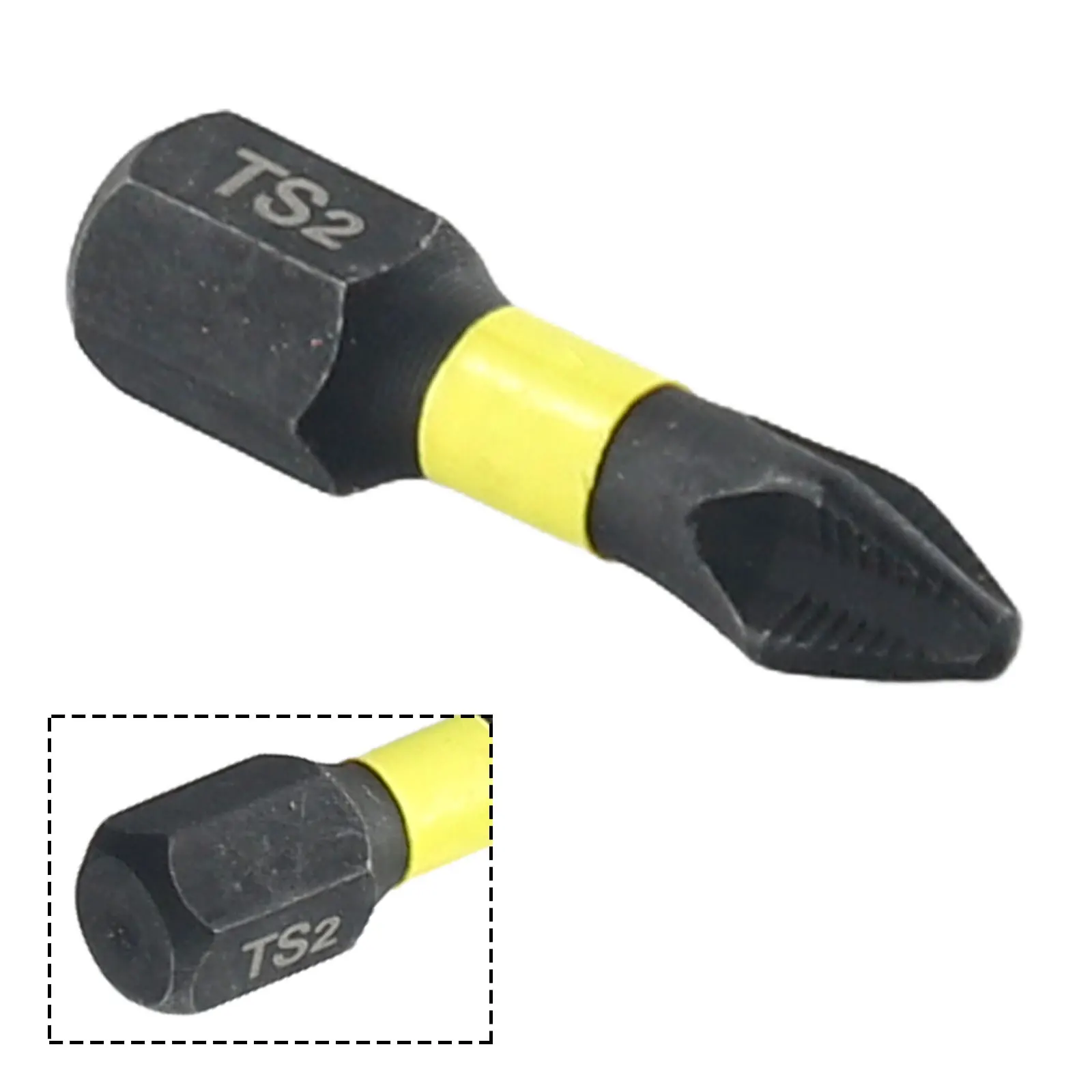 

1pc Magnetic Non-Slip Batch Head PH2 Cross Screwdriver Hex Shank Yellow Drill Bit Screw Driver Hand Tools 25/50/65/70/90/150mm