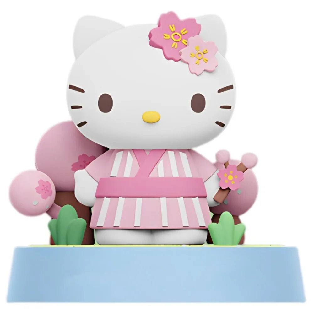 

Genuine Hello Kitty Four Seasons Fragrance Series Aromatherapy Four Styles Cute Cartoon Female Handmade Desktop Small Ornament