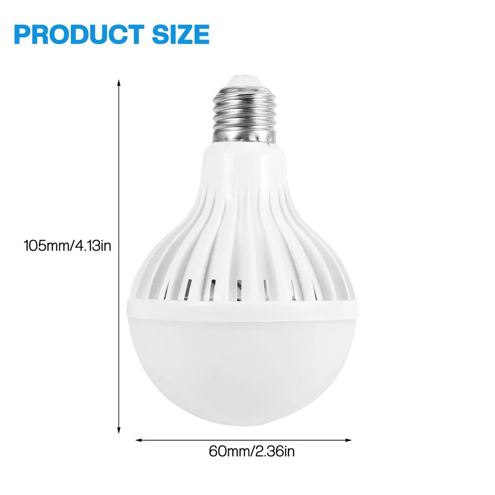 LED Emergency Light Bulb B22 5W USB Rechargeable Battery Lighting Lamp Intelligent light energy saving Tent Fishing