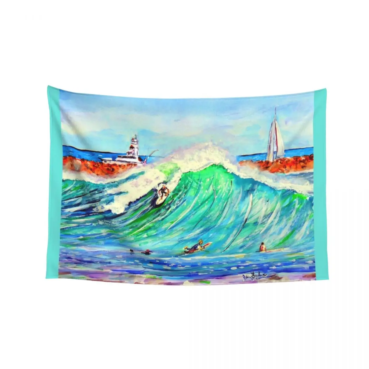 

The Wedge Tapestry Kawaii Room Decor Wall Decor Hanging Aesthetic Room Decors Tapete For The Wall Tapestry