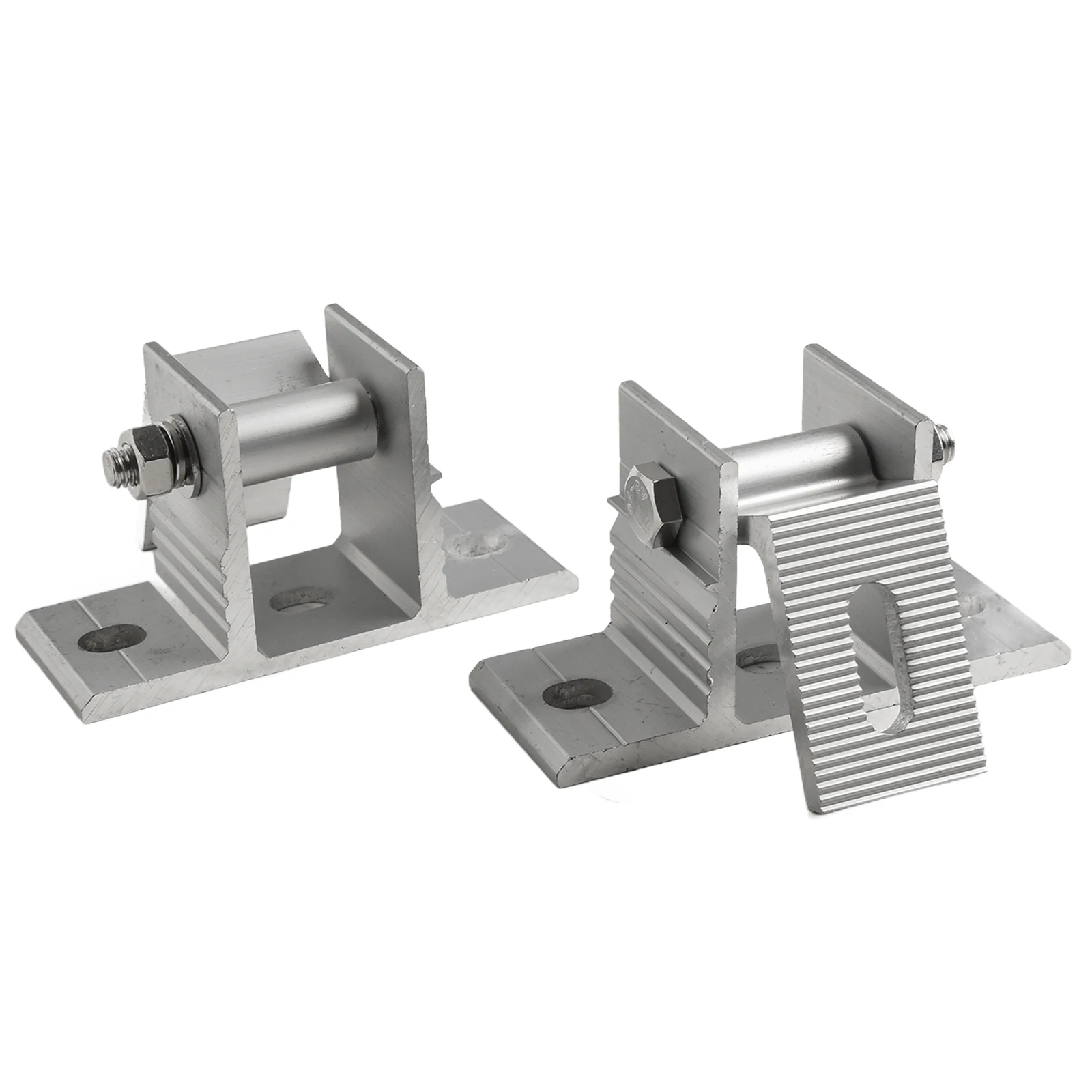 Solar Panel Racking PV Mounts Solar Mounting Bracket Solar for Power Supplies 15-30 Degrees Base Set Color Steel for tile